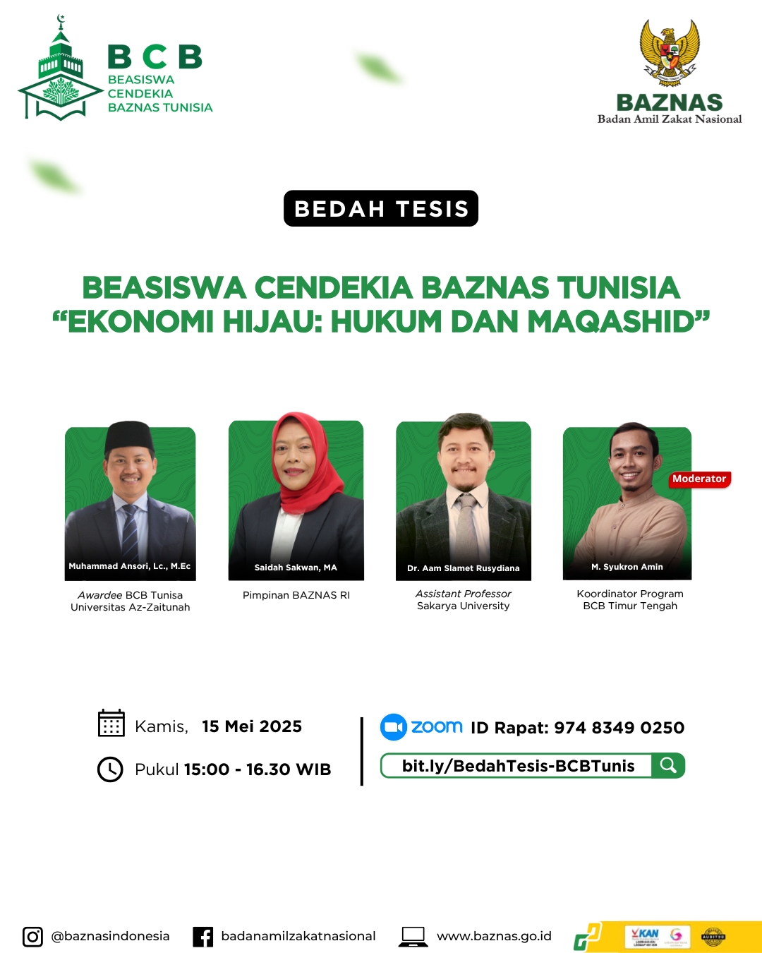 Bedah Tesis BAZNAS 2025